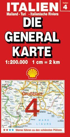 Die Generalkarten Italien, Bl.4, Mailand, Turin, Italienische Riviera (Marco Polo Regional Maps: Italy) - Preis vom 10.10.2026 11:48:34 h