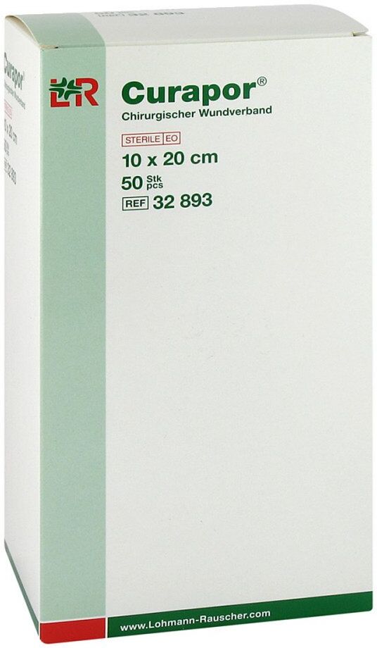 Curapor Wundverband steril chirurgisch 10x20 cm 50stk