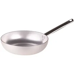 Pentole Agnelli, Aluminiumpfanne mit 3 mm starkem Rand, 1 Griff, 40 cm, ALMA111B40