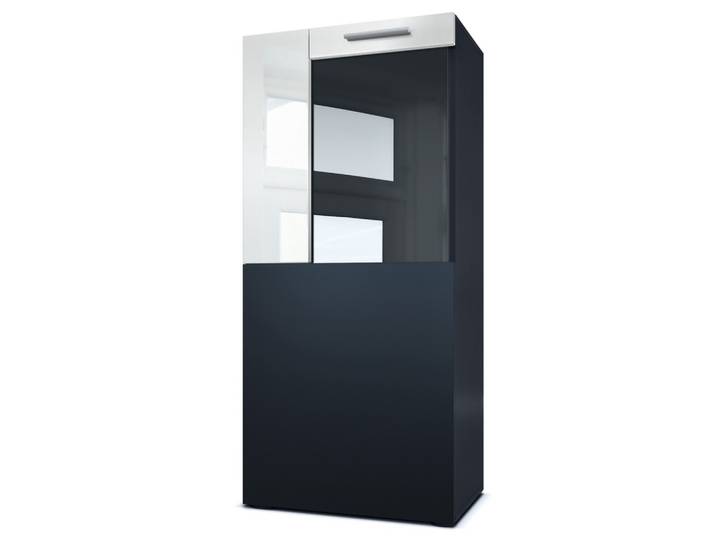 VITRINE Movie Absetzungen in Weiß Hochglanz