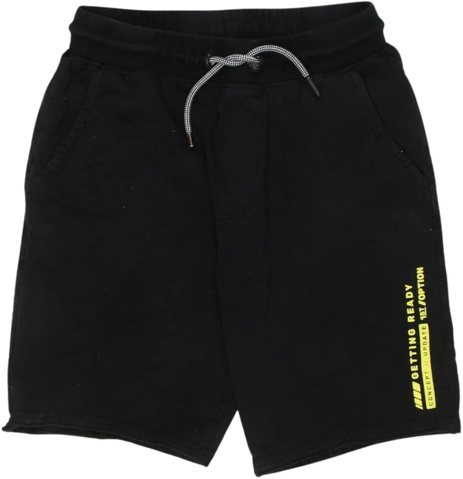 Staccato Jungen Shorts, Schwarz, Gr. EU 164, Baumwolle - Second Hand
