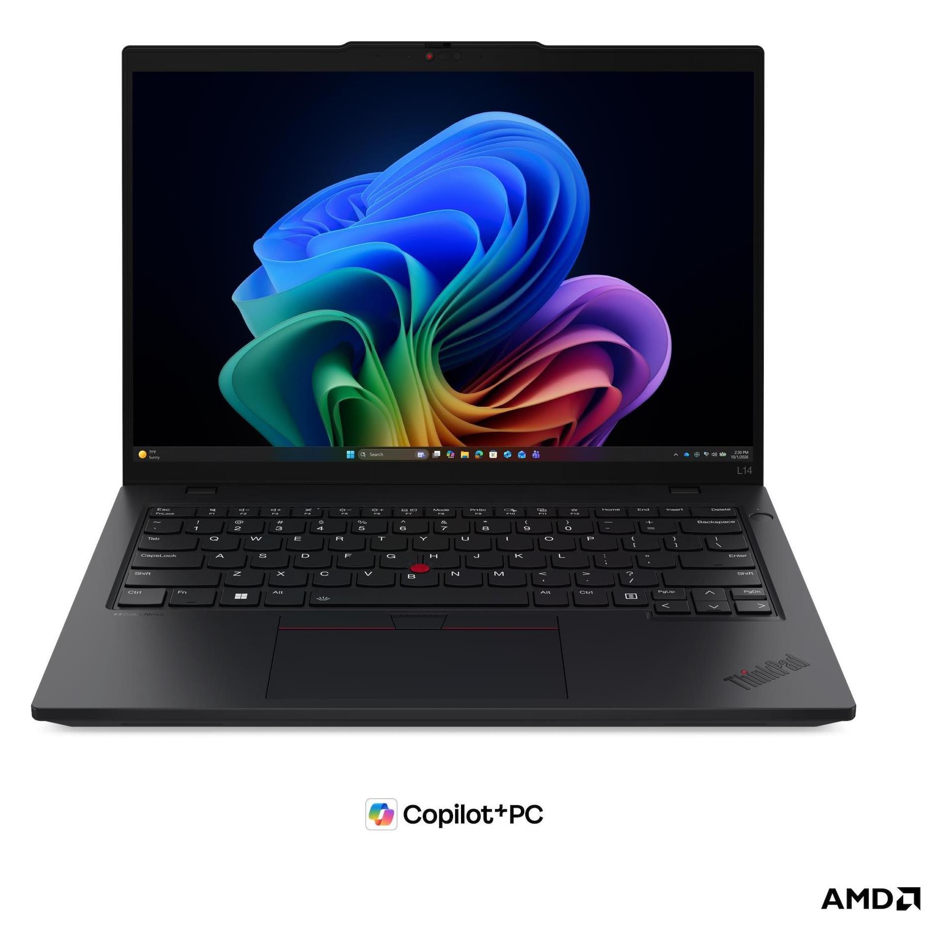 Lenovo ThinkPad L14, 7. Generation (AMD) (14", 512 GB, 24 GB, Eng. Int.) (21X60030MH)