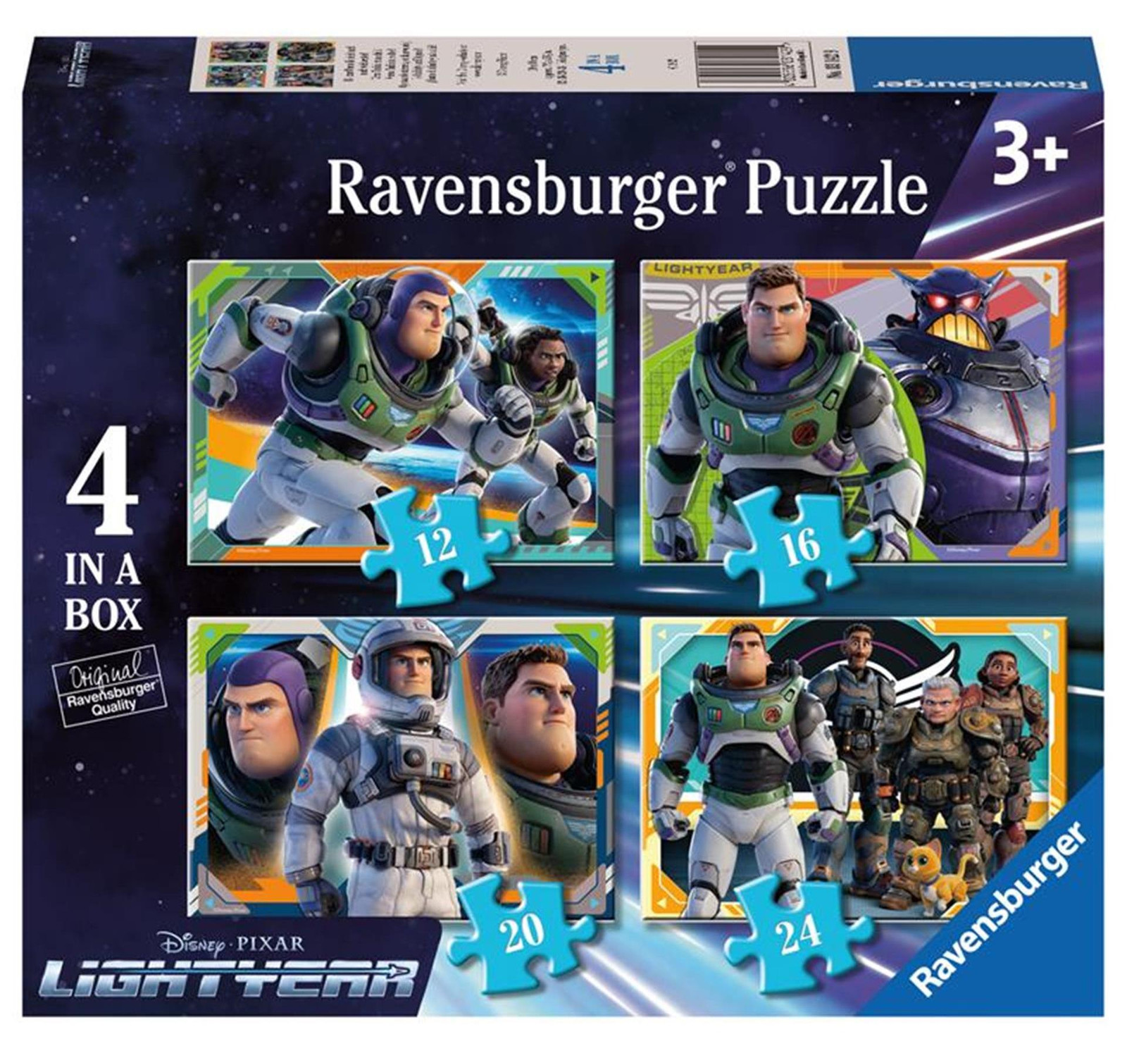 Ravensburger Lightyear 4-in-1 Puzzel