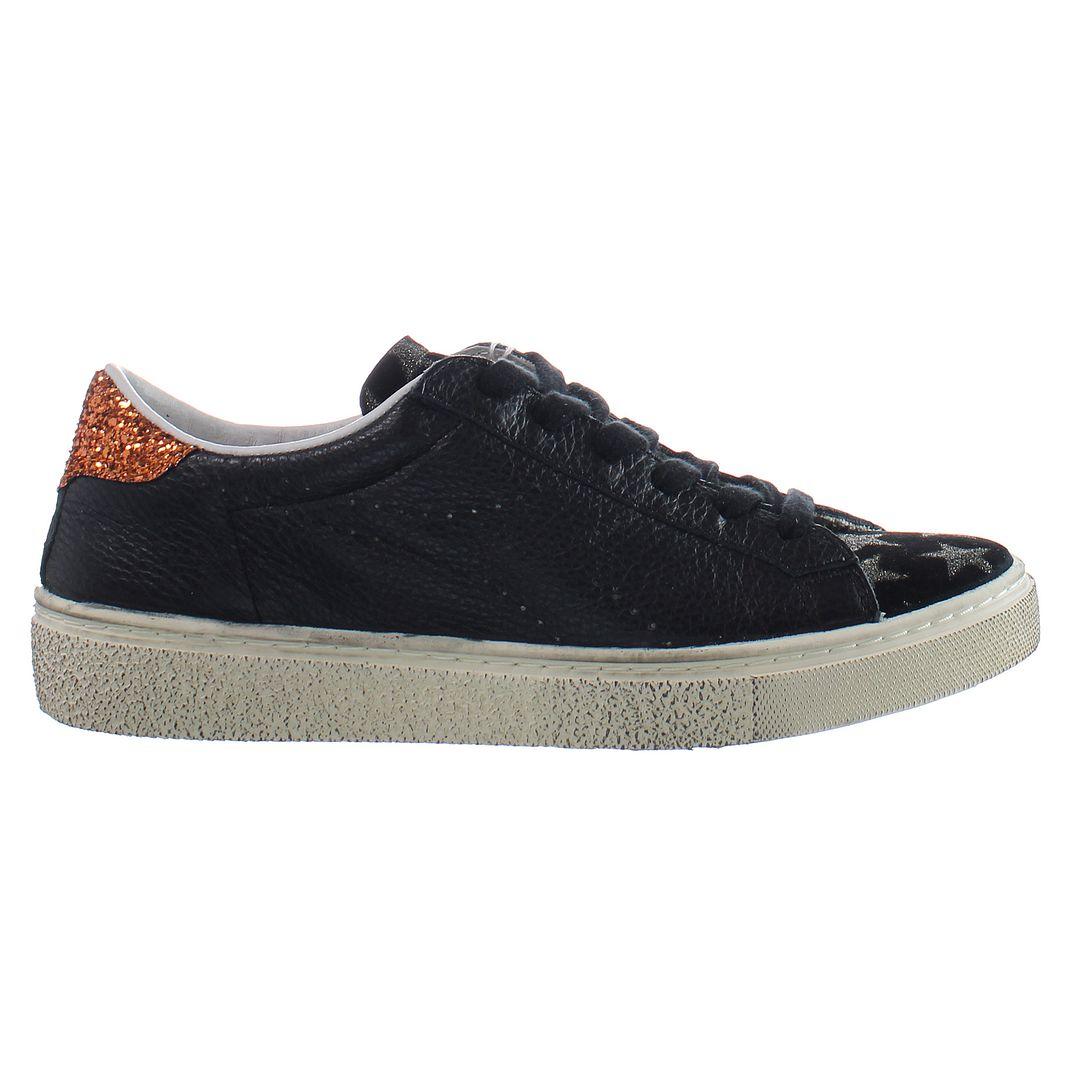 Diadora Montecarlo H Pieno Fiore Dirty Womens Zwart Sportschoenen