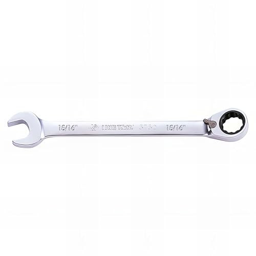 King Tony 373230S Ring-steeksleutel met ratel, 15/16 inch