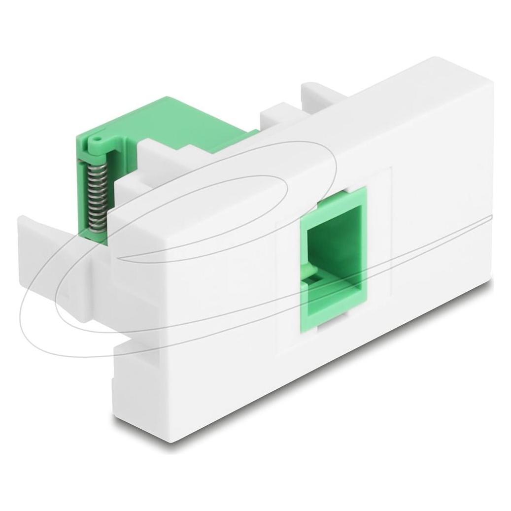 Delock Easy 45 Modul SC Simplex Buchse zu SC Simplex Buchse (Netzwerk Kupplung) (90877)