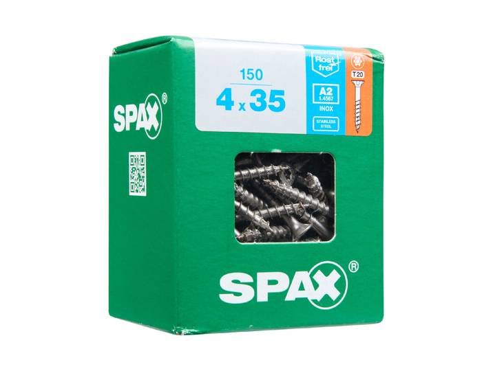 Spax Holzschraube Torx 4 × 35 mm 150 Stück