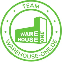 WH1 TEAM Die Cut Aufkleber lime green - 20cm