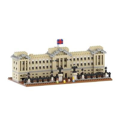 BRIXIES 200230 - Buckingham Palace, 3D Konstruktionsbausatz aus Ministeinen, 1101 Teile