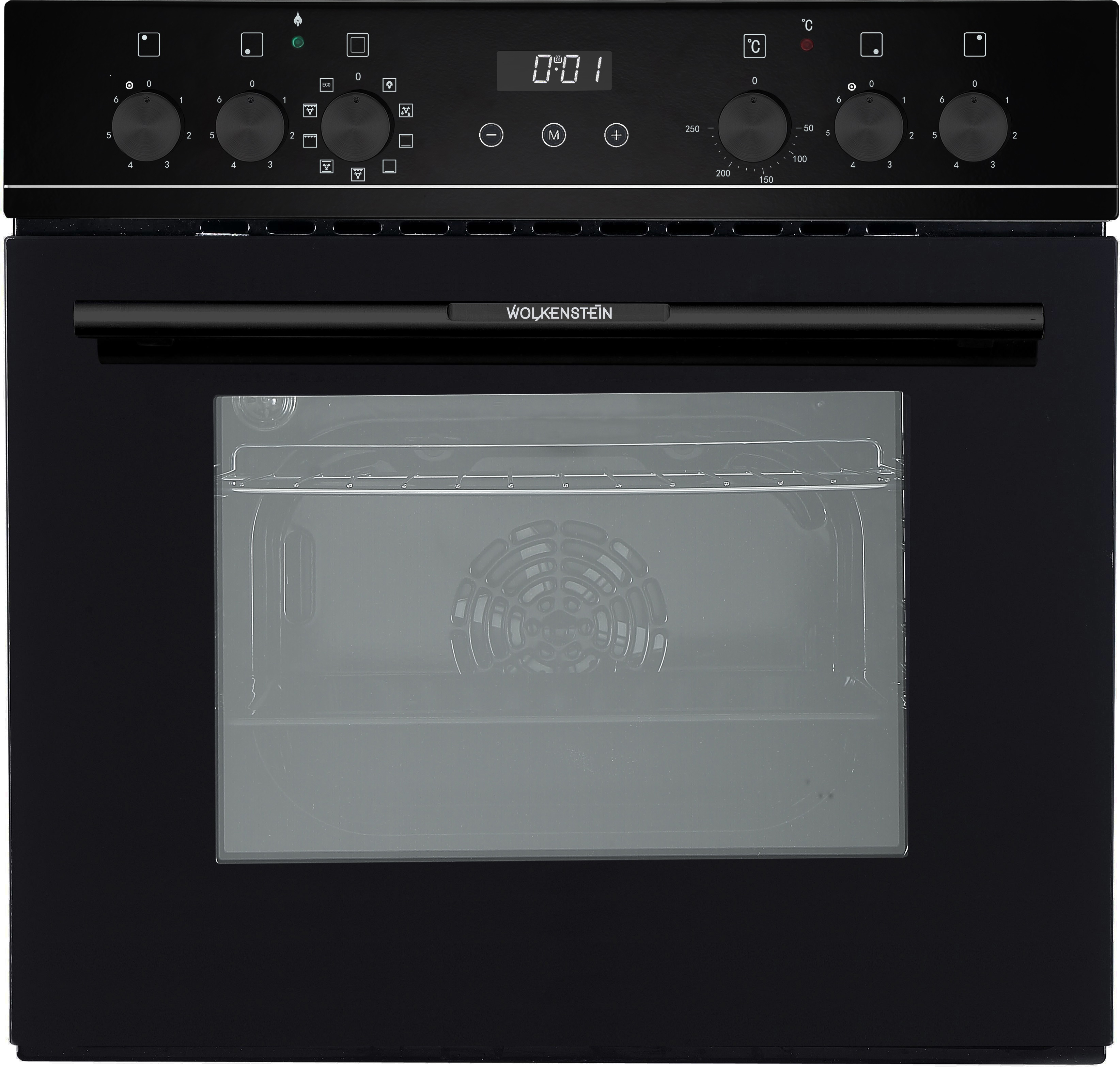 Wolkenstein WMOC 90, Keramik, 4 Zone(n), Glaskeramik, Schwarz, 58 cm, 51 cm