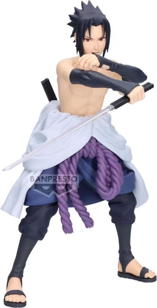 Banpresto Figura Naruto Shippuden Grandista Sasuke Uchiha Talla Única Unisex