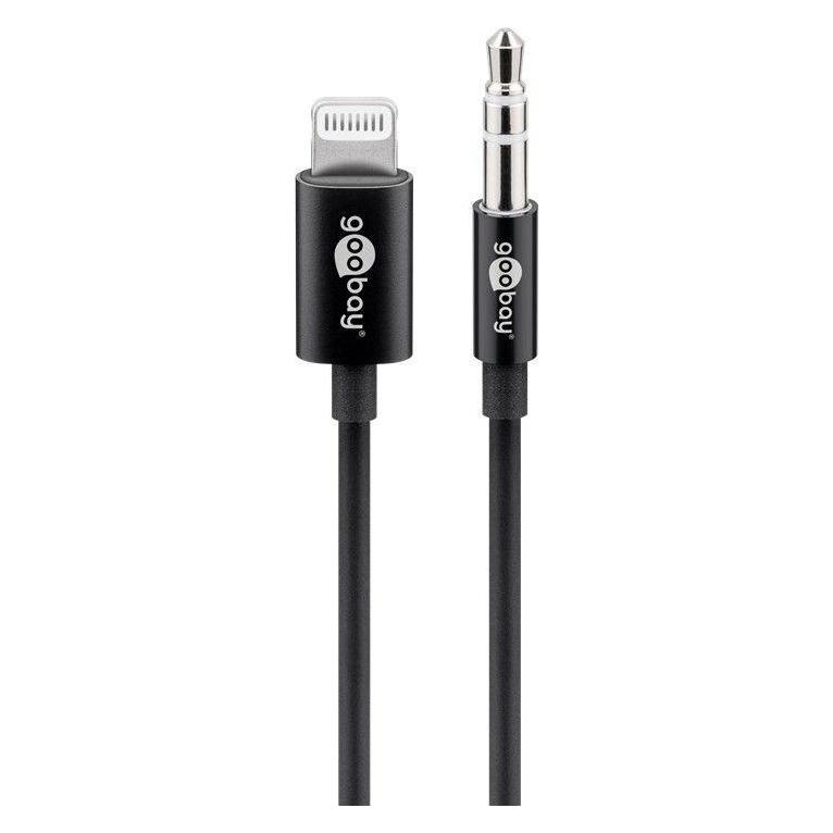 Goobay 3.5mm Klinke - Lightning (1 m, AUX Kabel) (66805)