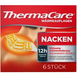 Thermacare, Muskelsalbe + Kühlpad, Wärmeauflagen Nacken, 6 St. Pflaster (6x)