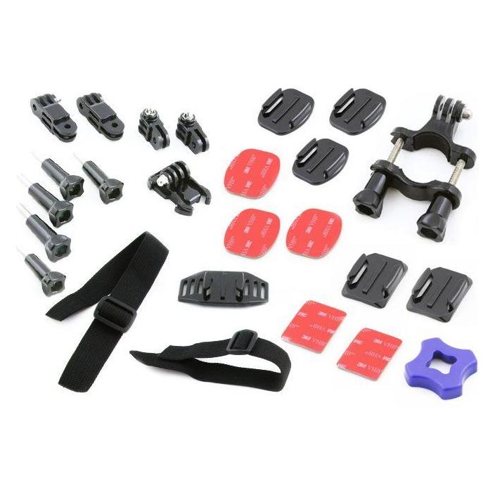 Xrec Zestaw Montażowy 26w1 Uchwyt Do Gopro Hero 1/2/3/3+/4 (SB2497)