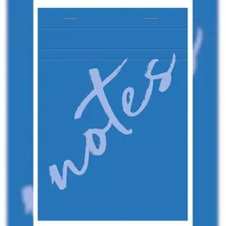 Calligraphe 5x Notizblock A5 50Bl kariert 60g- Hellblau 15355C