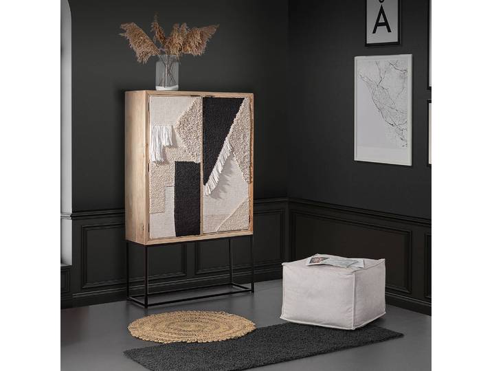 Buffet haut Soyans 104 x 170 x 35cm Beige