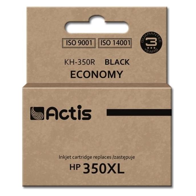 Factis KH-350R black ink cartridge for HP printer 350XL CB336EE  - Tintenpa (BK) (KH-350R)