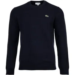 LACOSTE Herren Pullover - Rundhals, Baumwolle, Regular Fit Dunkelblau / XL