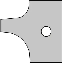 CMT Messerpaar für Multi-Radienfräser R=3/6mm für 695.003 HW - C695.003.03