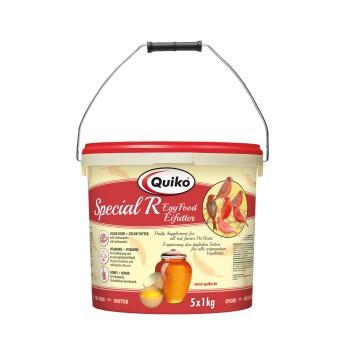 Quiko Special R Eifutter 5Kg: Kraft- und Aufzuchtfutter für alle rotgrundigen Vogelarten