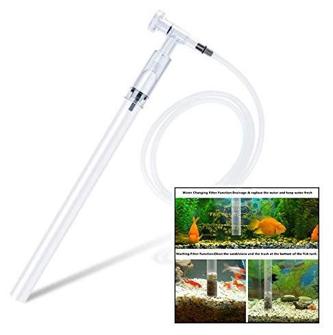 Aquarium waterwisselaar en grindzuiger