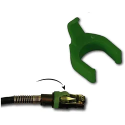 PatchSee, Kabelhalter, Kabel Clip Farbe Dunkelgrün, Set=