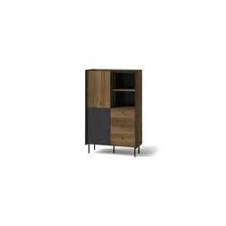 Highboard   ¦ braun ¦ Maße (cm): B: 88 H: 140