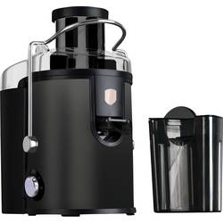 BerlingerHaus Entsafter BH9911 500 W Schwarz, Rose mit Deckel, direkter Saftauslauf BH/9911