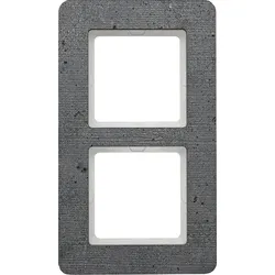 Berker Rahmen 2-fach beton/strukt. 10126020