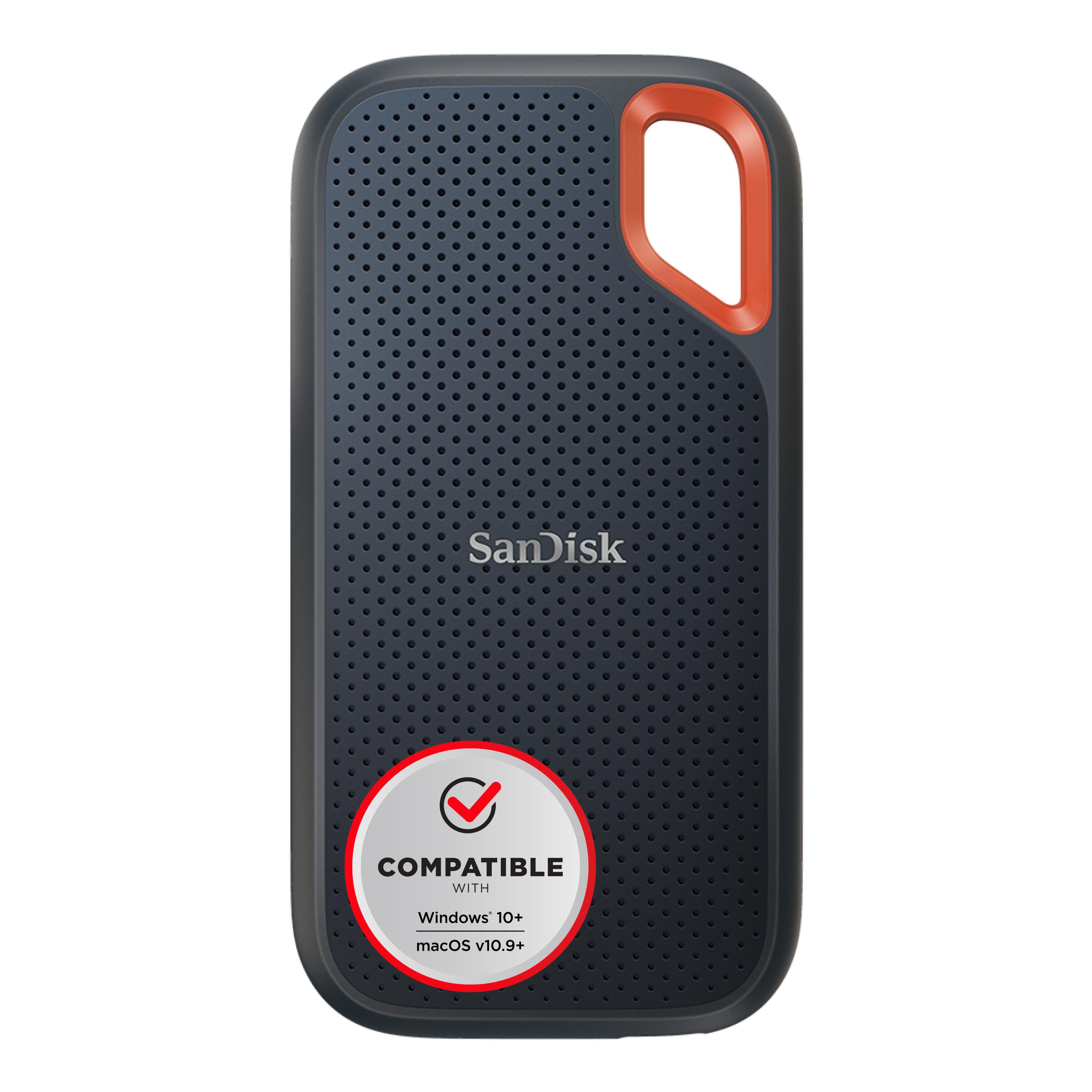 SanDisk Extreme Portable SSD V2 2 TB externe Festplatte (SSD) USB-A