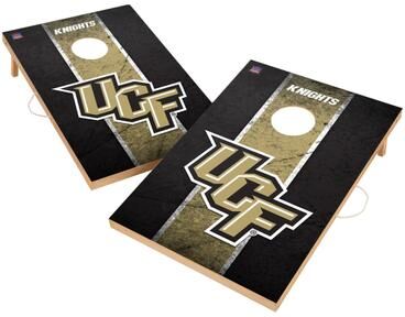 Skip's Garage Vintage University of Central Florida Regulation 2x4 Cornhole Set