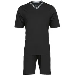JBS Short Sleeve Pyjamas Schwarz Baumwolle Small Herren