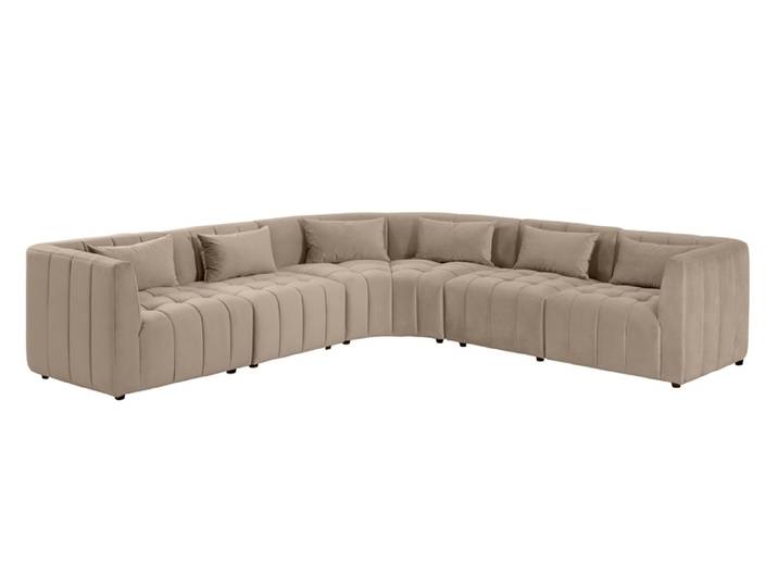 Essen Grosses Ecksofa - Taupe
