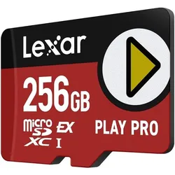 Lexar microSDXC Express Speicherkarte PLAY PRO 256 GB, 1.5x1.1x0.1 cm