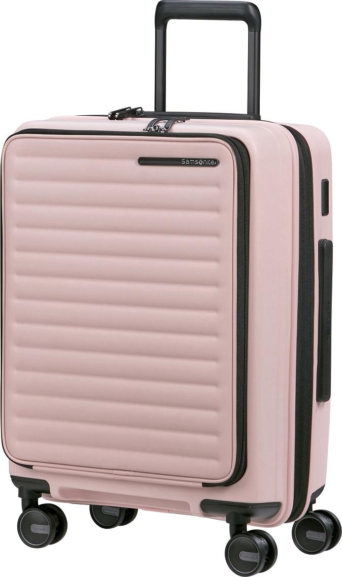 Samsonite RestackD Spinner 55 cm EXP easy access mit TSA-Zahlenschloss rose