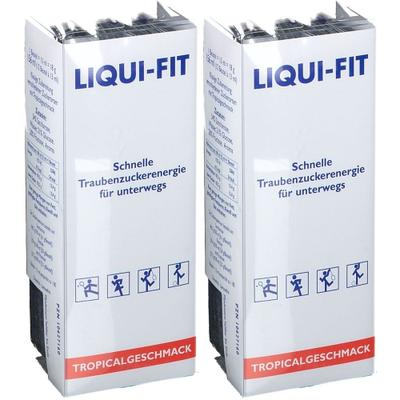 Liqui FIT flüssige Zuckerlösung Tropical Beutel 2x 2x12 St
