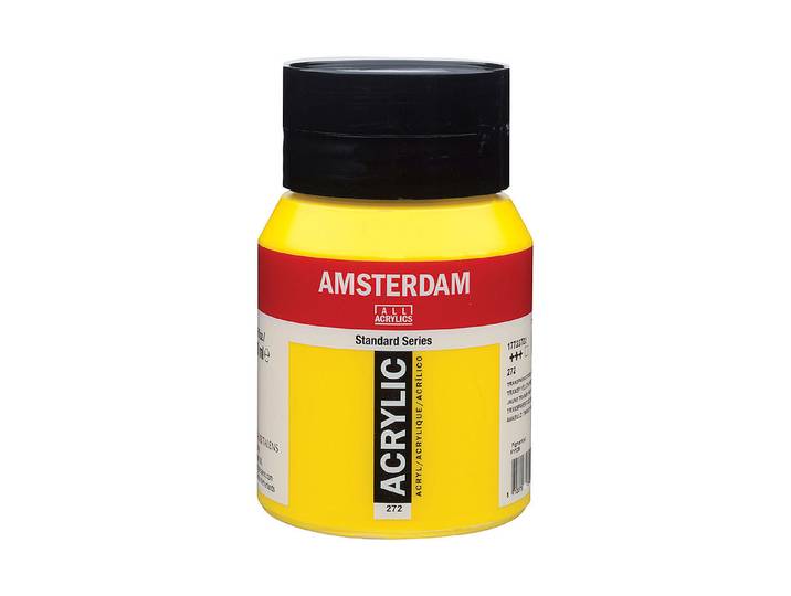 Amsterdam Acryl-Transparentgelb 500 ml