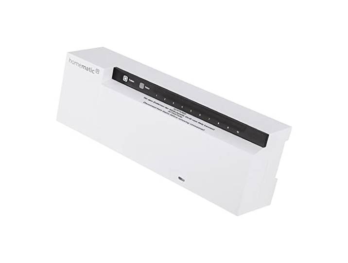 Homematic IP Smart Home 142981A0 Contrôleur de Chauffage au Sol 10 Fois\, 230 V\, contrôle numérique pour Chauffage au Sol avec ou sans Application\, économie d'énergie