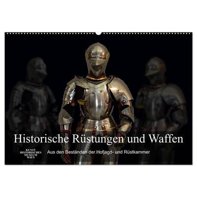Historische Rüstungen und Waffen (Wandkalender 2027 DIN A2 quer), CALVENDO Monatskalender
