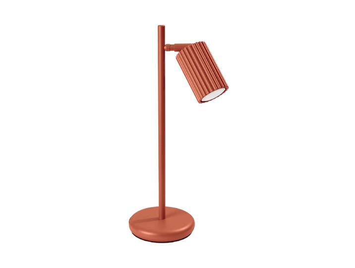 Design Tischlampe „Karbon“ Ockerrot Sollux Lighting