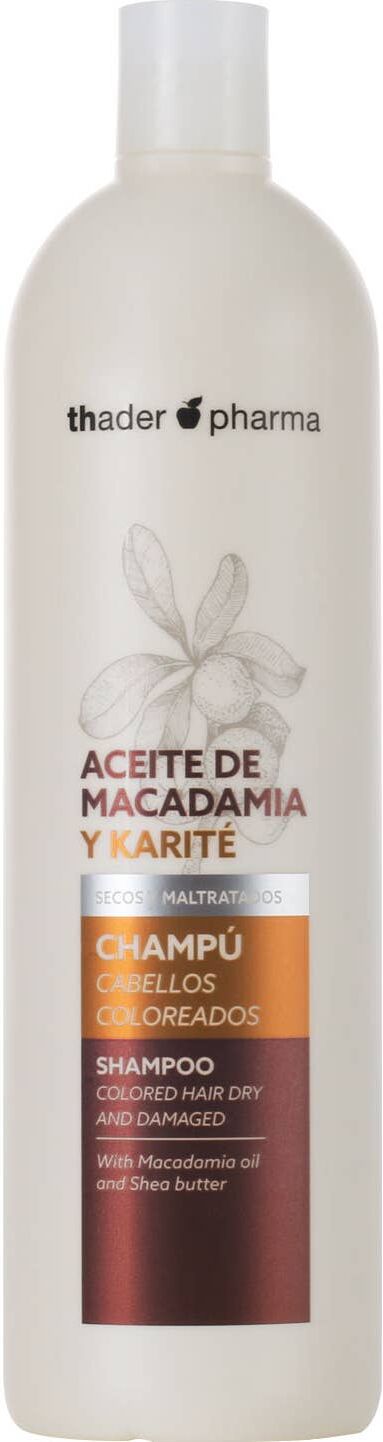 Thader Pharma Champú Cabellos Secos Leche de Macadamia y Karité 1 L