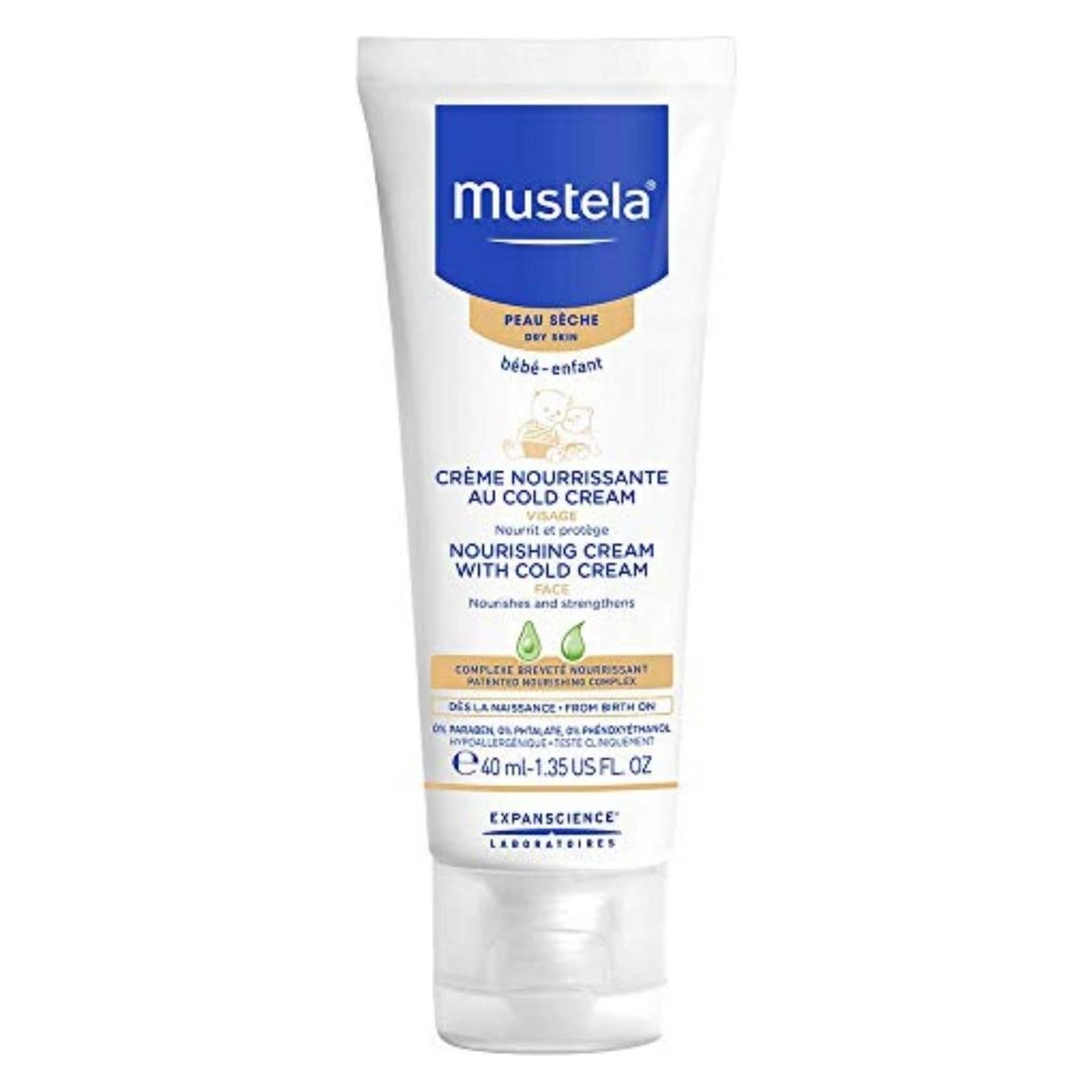 Mustela BB-Pflegecreme für das Gesicht - mit Cold Cream - für trockene Haut - 40 ml (66325482)