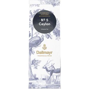 Dallmayr Tee Teespezialitäten N°5 Ceylon, Kleinblattmischung, Schwarzer Tee aus Sri Lanka, loser Tee, 100 g