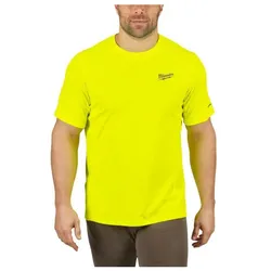 GCS, Arbeitsoberteil, Kurzärmeliges Arbeits-T-Shirt Hell - Gelb Wwssyl-Xxl (XXL)