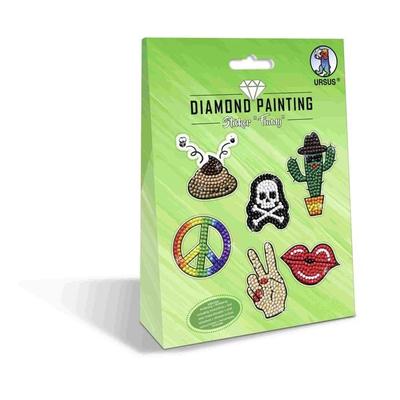 Diamond Painting Sticker 'Funny'