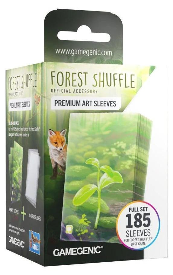 Gamegenic Mischwald Premium beschermhoezen voor speelkaarten Forest Shuffle