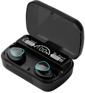 ModernMart Smart LED Display Wireless Earbuds With HiFi Stereo Sound And Bluetooth Connectivity Smart LED Display Wireless Earbuds With HiFi Stereo Sound And Bluetooth Connectivity