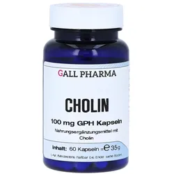 Cholin 100 mg GPH Kapseln 60 St