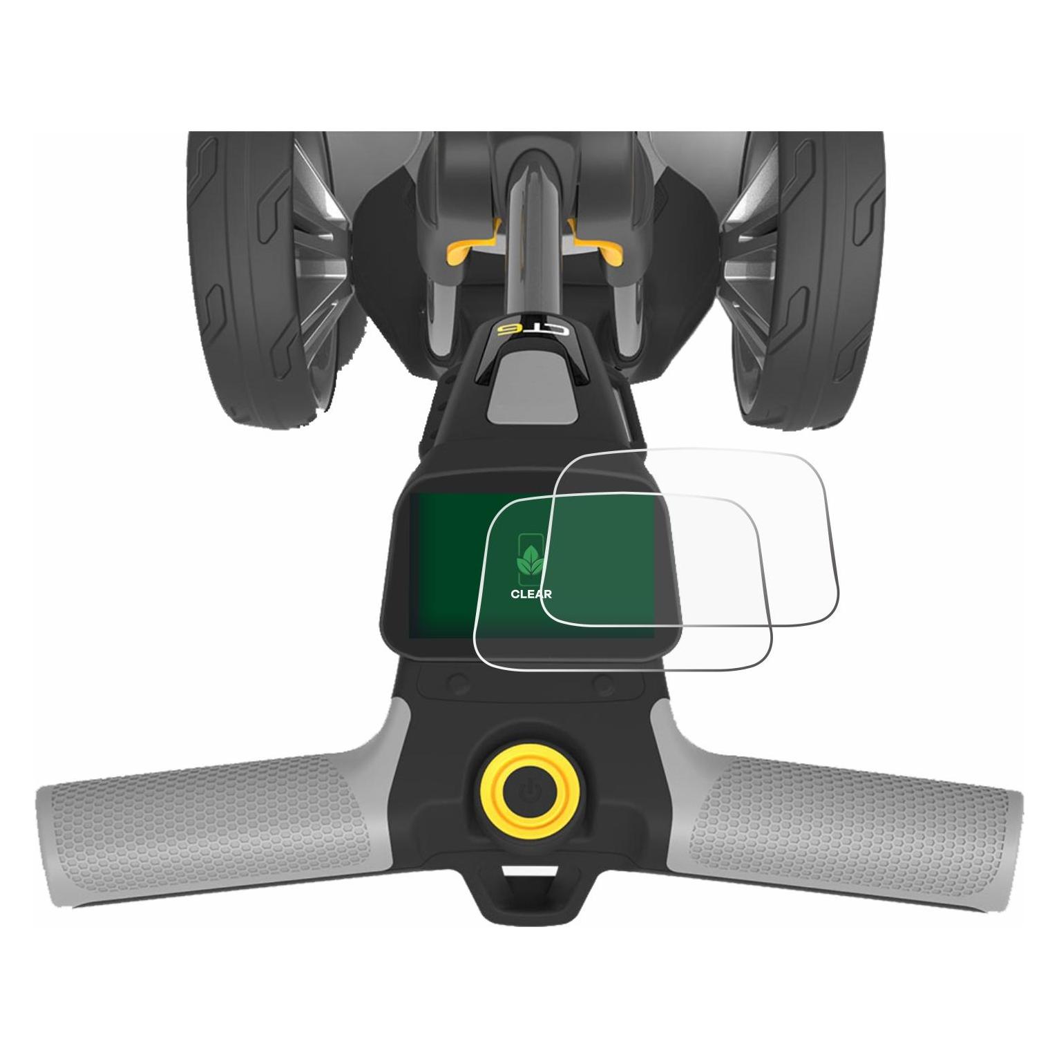 ScreenLeaf Schutzfolie für PowaKaddy CT6 Displayschutz Display Schutz Folie Klar Transparent (6142672)