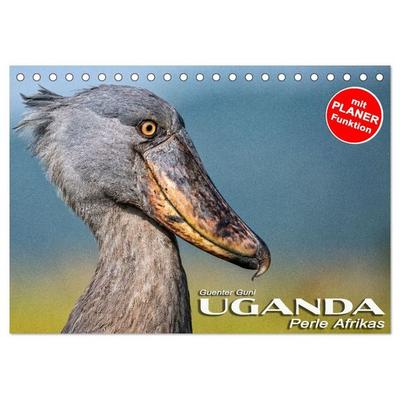 UGANDA - Perle Afrikas (Tischkalender 2027 DIN A5 quer), CALVENDO Monatskalender